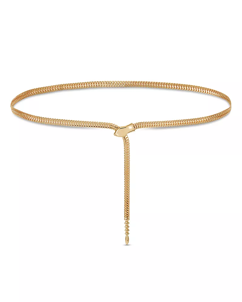 Ettika Minimalist Adjustable Chain Belt