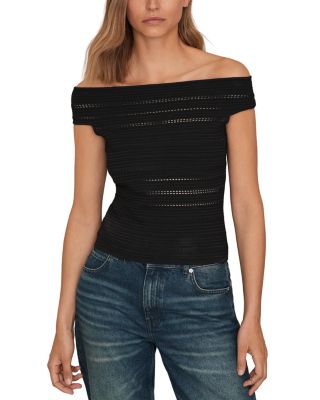 Alessia Bardot Knit Top