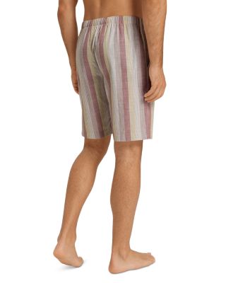 Linen Cotton Printed Short Pajama Pants