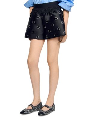 Sandro - Rhinestone Shorts