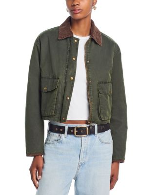 BLANKNYC - Waxed Cropped Jacket