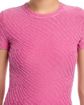 Jacquard Logo Baby Tee