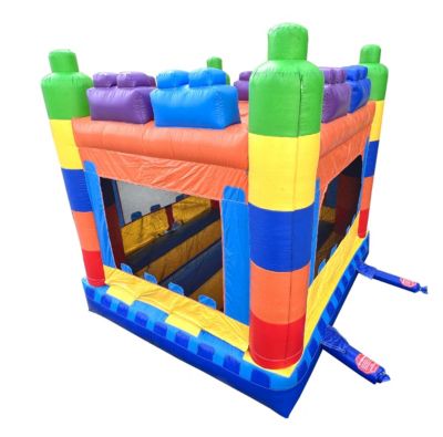  Premium Inflatable Bounce House (Without Blower) - 13 x 12 x 14.5 Foot - Deluxe Castle Big Crossover Inflatable Bouncy House Jumper Unit for Kids