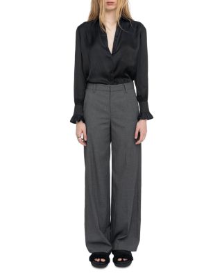 パンツ ZADIG&VOLTAIRE PANOL TAILLEUR PANTS Zadig & Voltaire Panol Tailleur Chine Pants | Bloomingdale's