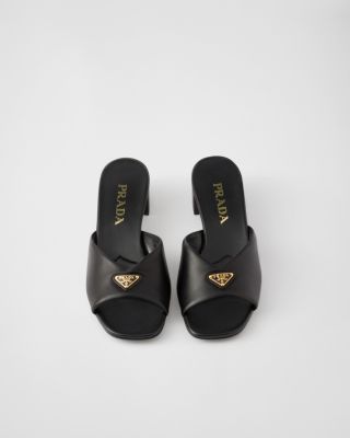  Women's Padded Nappa Leather Sandals