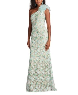 Kahli 3D Floral Embroidered Gown