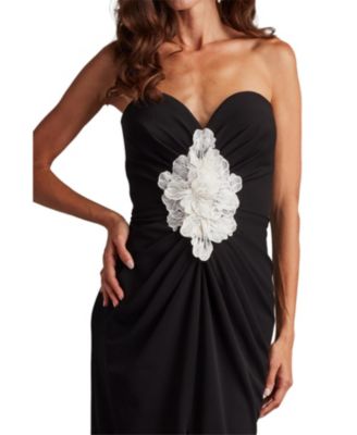 Sirota Center-Front Ruffle Gown