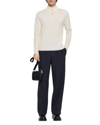 Wool Half Zip Sweater