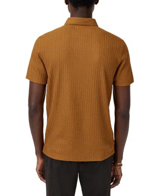 Grana Regular Fit Textured Polo Shirt