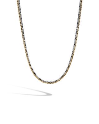 JOHN HARDY - 18K Yellow Gold & Sterling Silver Icon Necklace, 20"