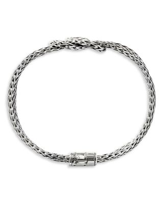 14K Yellow Gold & Sterling Silver Love Knot Bracelet, 7mm