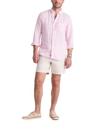 Surfside Regular Fit Button Down Linen Shirt