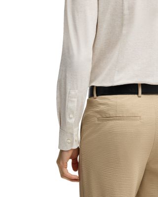 Hank Kent Printed Button-Front Shirt