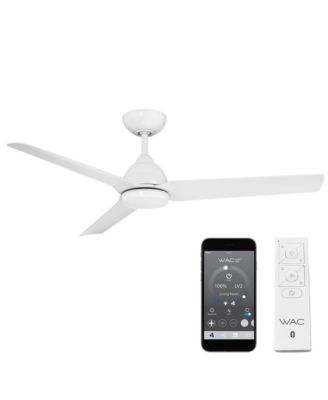  Smart Fans Mocha 54 in Indoor or Outdoor Smart Home Ceiling Fan