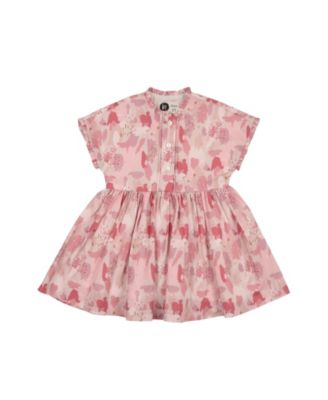 Girls' Artistry Poplin Short Sleeve Dress - Little Kid