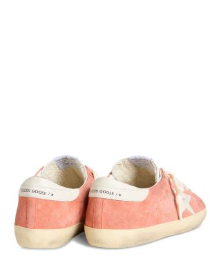 Men's Super Star Suede Lace Up Sneakers