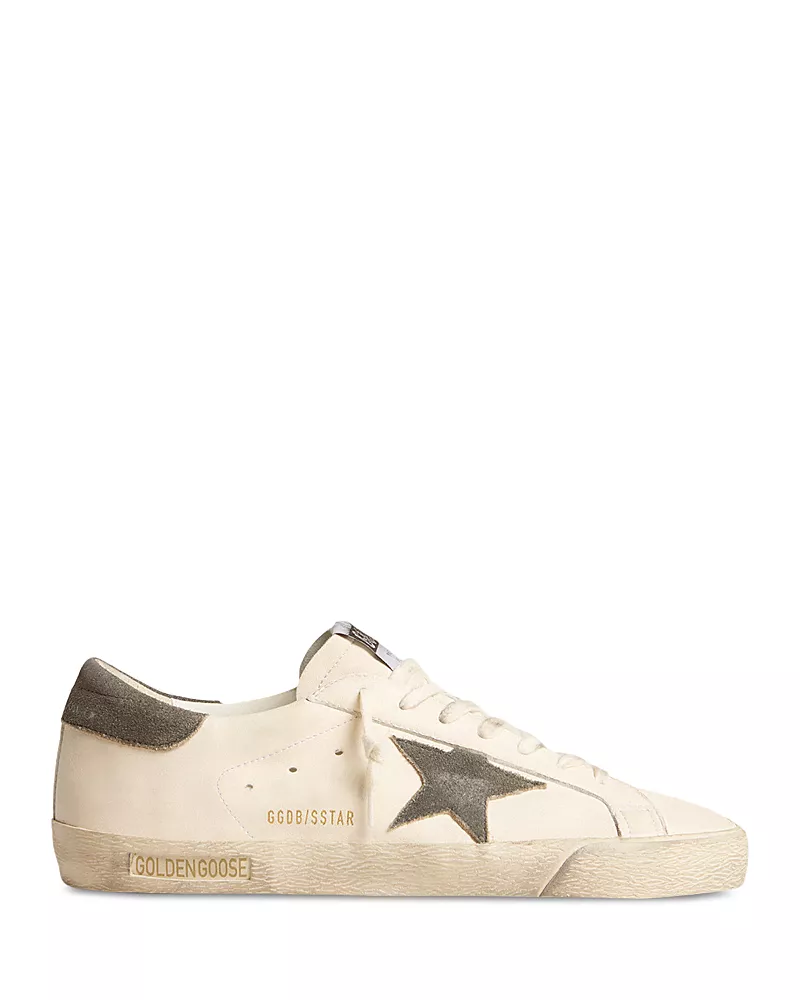 Golden GooseMen's Super Star Lace Up Sneakers