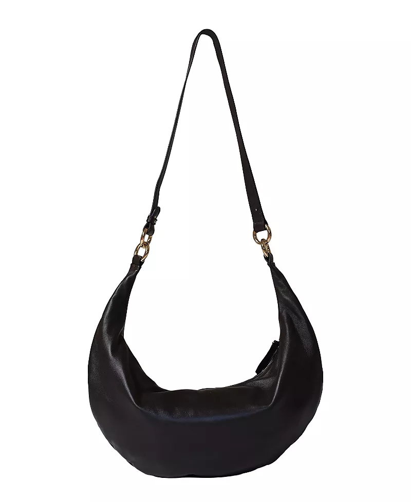 Hyer Goods 3-in-1 Convertible Hobo Crescent Ring Bag