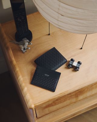 Gancini Leather Card Case 