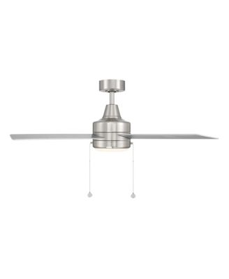  Limited Fans Quade 52in Selectable 2700-3000-4000-5000K LED Indoor or Outdoor Pull Chain Ceiling Fan
