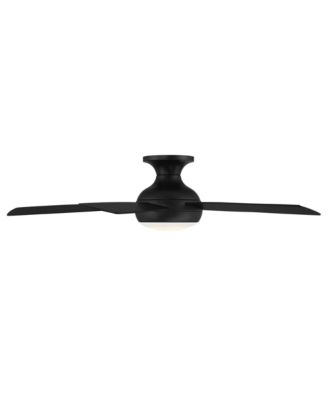 Smart Fans Odyssey 52in 3000K LED Indoor or Outdoor Flushmount Smart Compatible Ceiling Fan