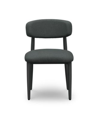 Annika Textured Fabric Outdoor Dining Chair