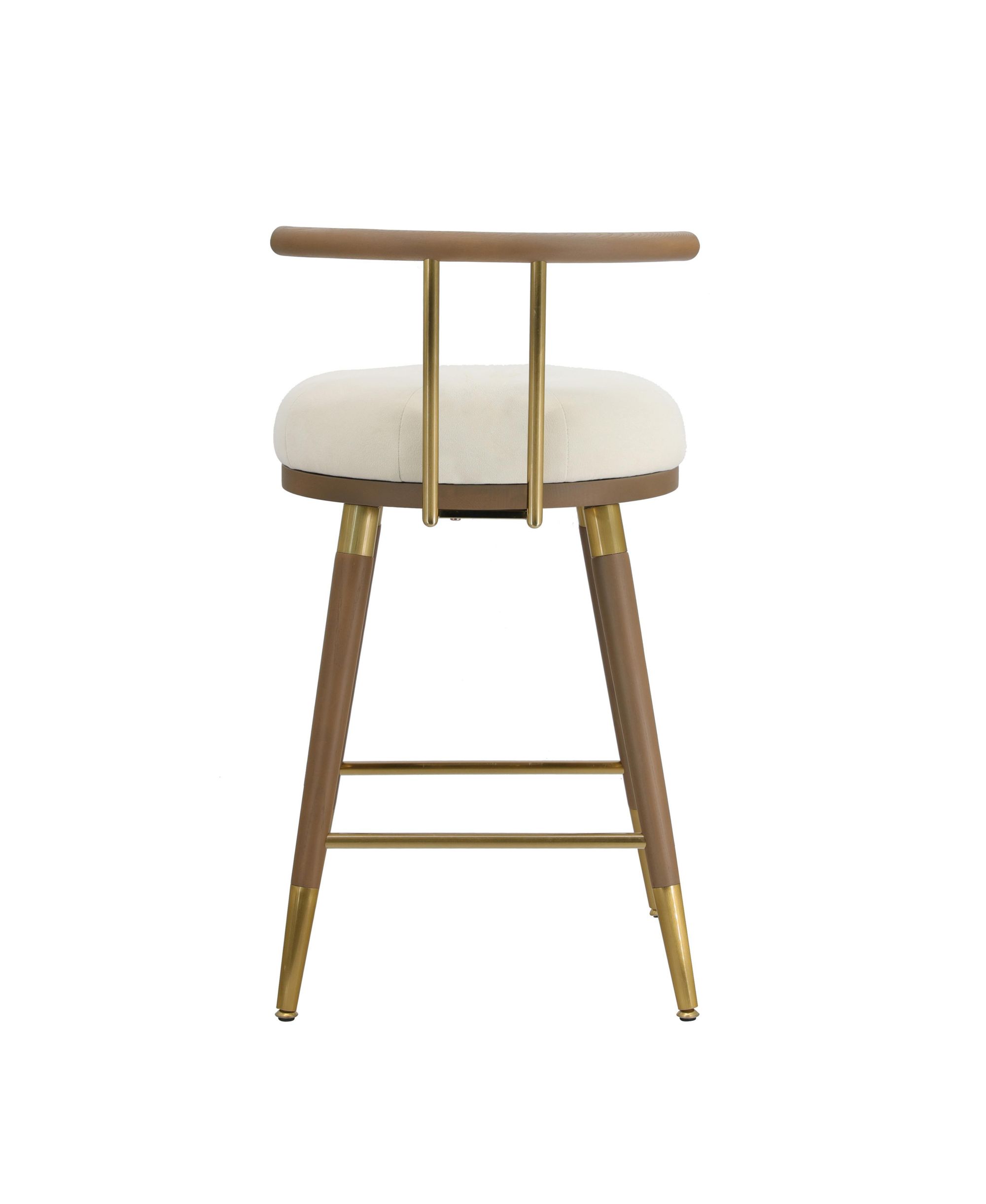 Juniper Velvet Counter Stool — Image 5
