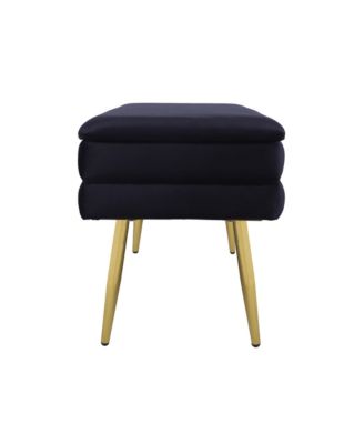 Ziva Velvet Storage Bench