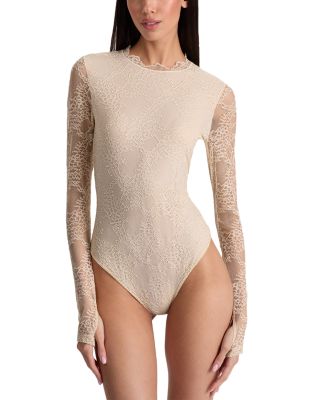 Taeyn Lace Crewneck Bodysuit