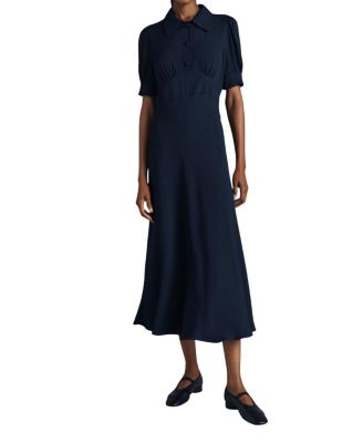 Ghost London - Wilma Crepe Midi Tea Dress