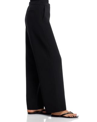 Wide Leg Suit Pants - Exclusive