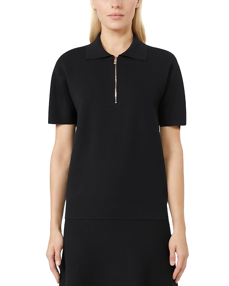 Max Mara Studio Womens Knitted Polo Shirt
