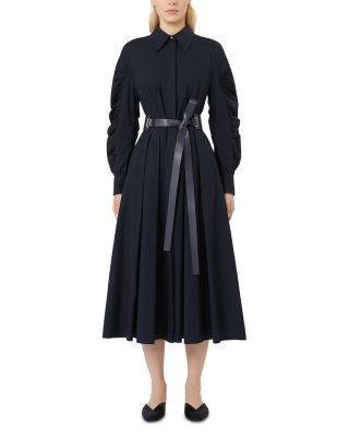 Max Mara Studio - Valdese Navy Shirt Dress