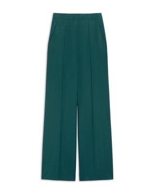 Fernet Wide Leg Wool Pants 