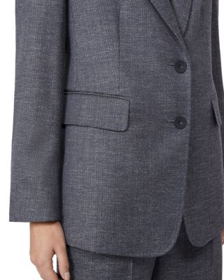 Notched Lapel Blazer