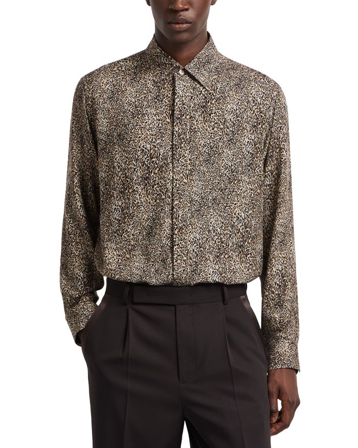 Regular Fit Animal Print Shirt