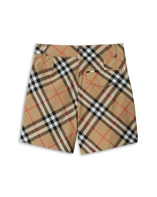 Boys' Check Cotton Shorts - Little Kid, Big Kid