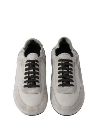 Men's Collapse Re-Nylon and Suede Elasticized Sneakers