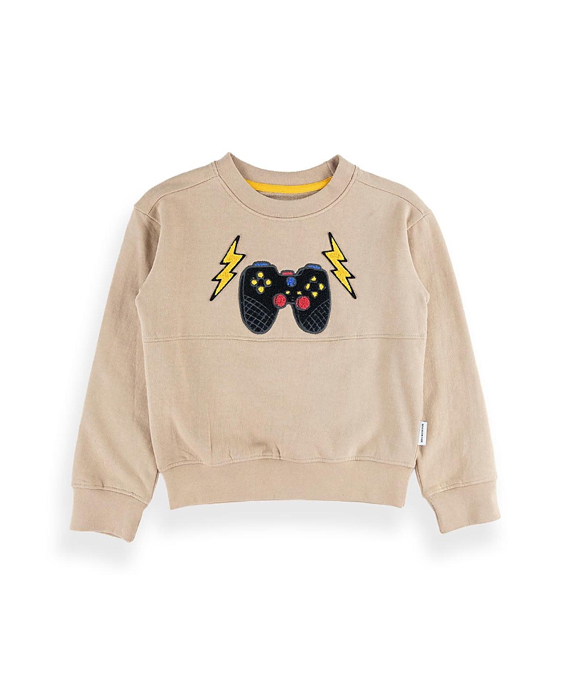 Sovereign Code Boys' Sandlot Crewneck Sweatshirt - Little Kid In Neutral