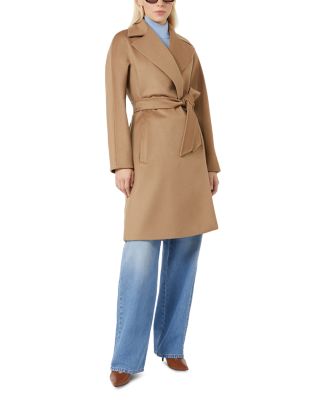 Wool Belted Midi Coat