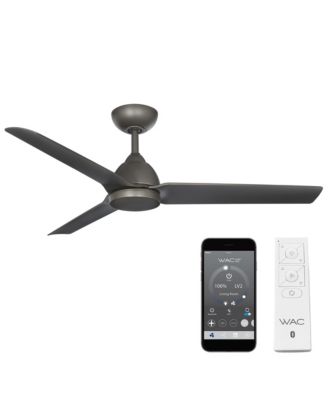  Smart Fans Mocha 54 in Indoor or Outdoor Smart Home Ceiling Fan