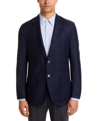 Brushed Plaid Hyperlight Regular Fit Soft Jacket