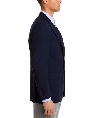 Flynn Textured Solid Wool Classic Fit Sportcoat