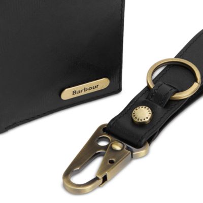 Brunton Leather Wallet &amp; Key Fob Gift Set