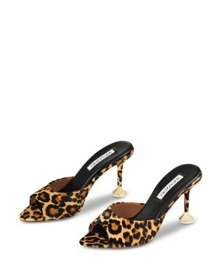 Women&#39;s Bisous 85 Calf Hair Sandals