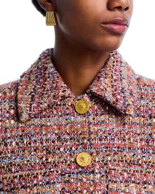 Jia Tweed Crop Jacket