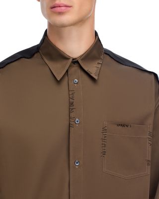 Long Sleeve Button Front Shirt