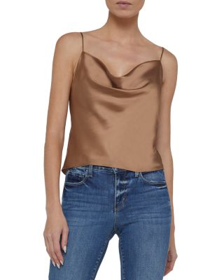 Calista Silk Cowl Neck Camisole