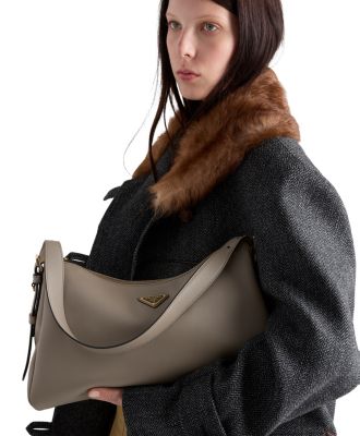Aimee Large Leather Shoulder Bag