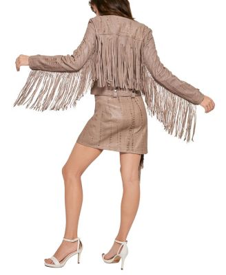 One Love Fringe Moto Jacket